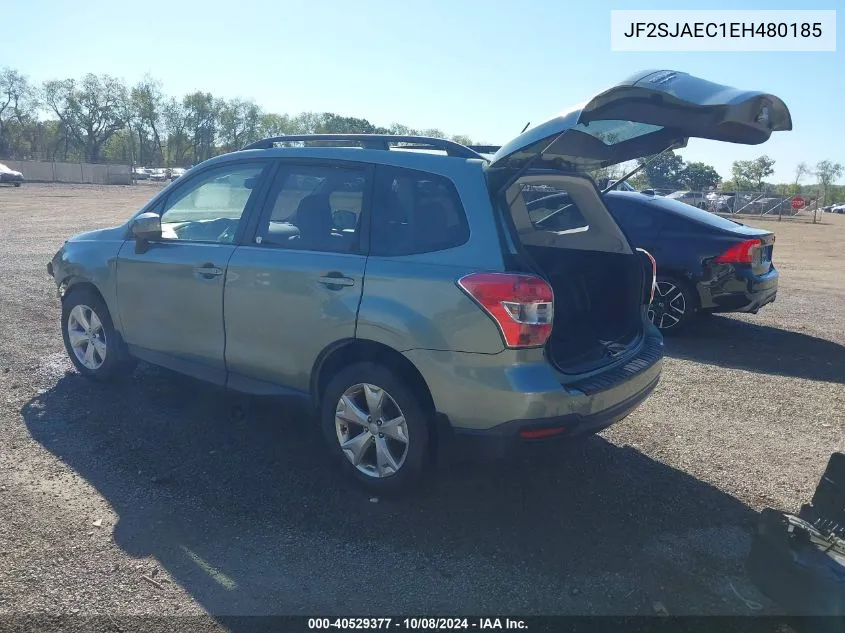 2014 Subaru Forester 2.5I Premium VIN: JF2SJAEC1EH480185 Lot: 40529377