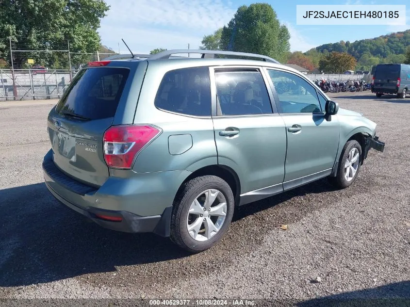 JF2SJAEC1EH480185 2014 Subaru Forester 2.5I Premium