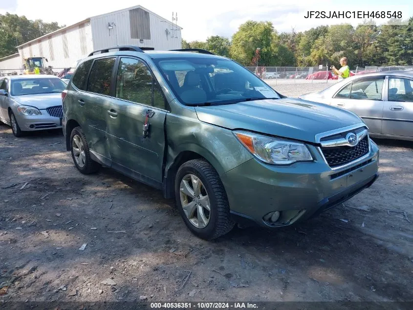 2014 Subaru Forester 2.5I Limited VIN: JF2SJAHC1EH468548 Lot: 40536351