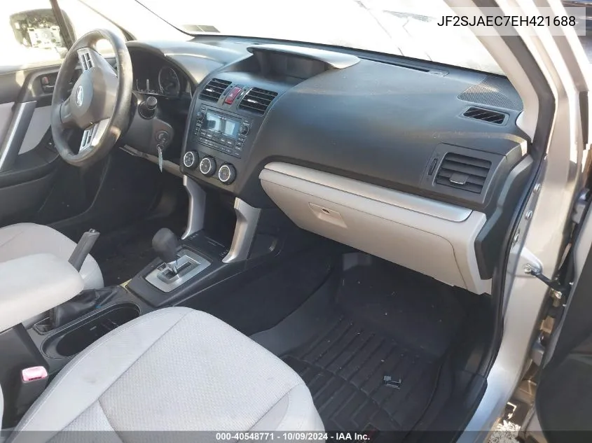 JF2SJAEC7EH421688 2014 Subaru Forester 2.5I Premium