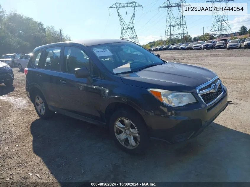 2014 Subaru Forester 2.5I VIN: JF2SJAAC7EH444054 Lot: 40562024