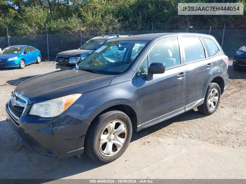 2014 Subaru Forester 2.5I VIN: JF2SJAAC7EH444054 Lot: 40562024