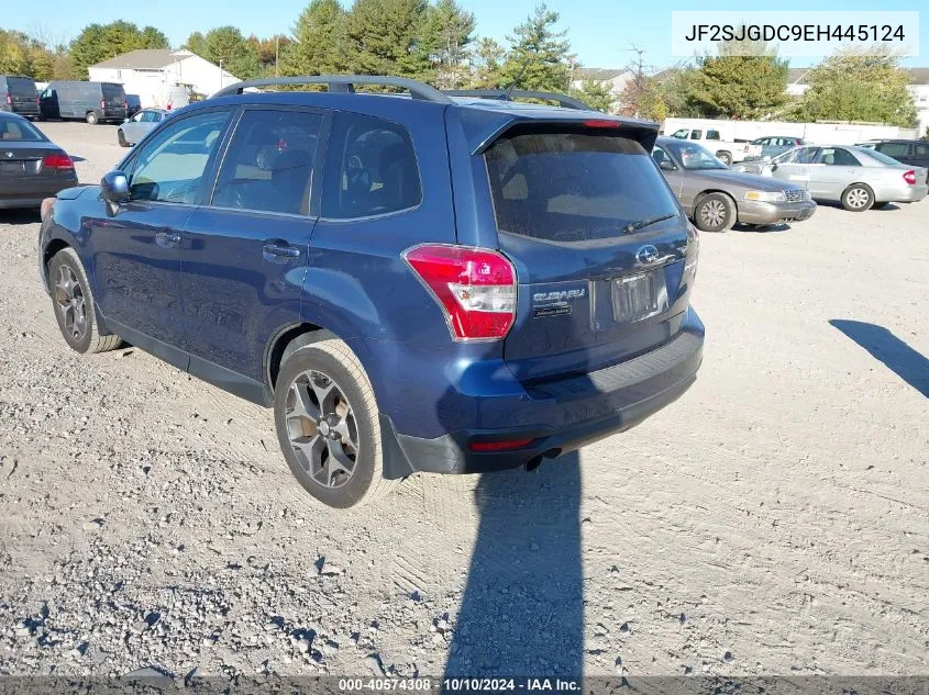 2014 Subaru Forester 2.0Xt Premium VIN: JF2SJGDC9EH445124 Lot: 40574308