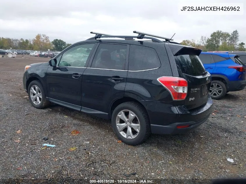 2014 Subaru Forester 2.5I Limited VIN: JF2SJAHCXEH426962 Lot: 40575120