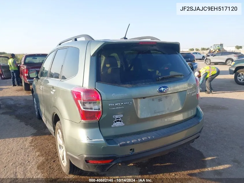 2014 Subaru Forester 2.5I Limited VIN: JF2SJAJC9EH517120 Lot: 40582145