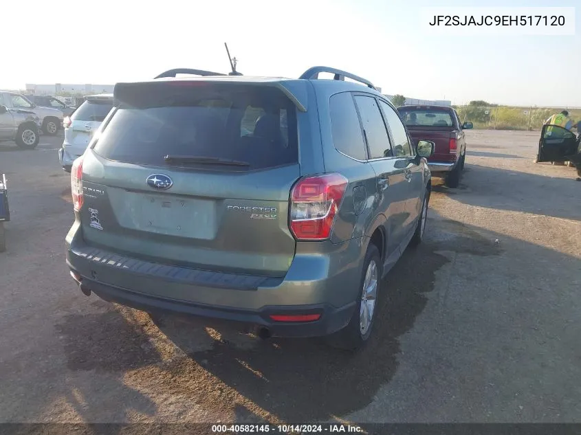 2014 Subaru Forester 2.5I Limited VIN: JF2SJAJC9EH517120 Lot: 40582145