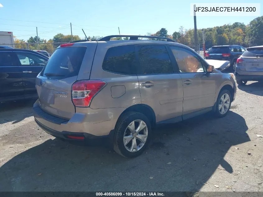 2014 Subaru Forester 2.5I Premium VIN: JF2SJAEC7EH441200 Lot: 40586099