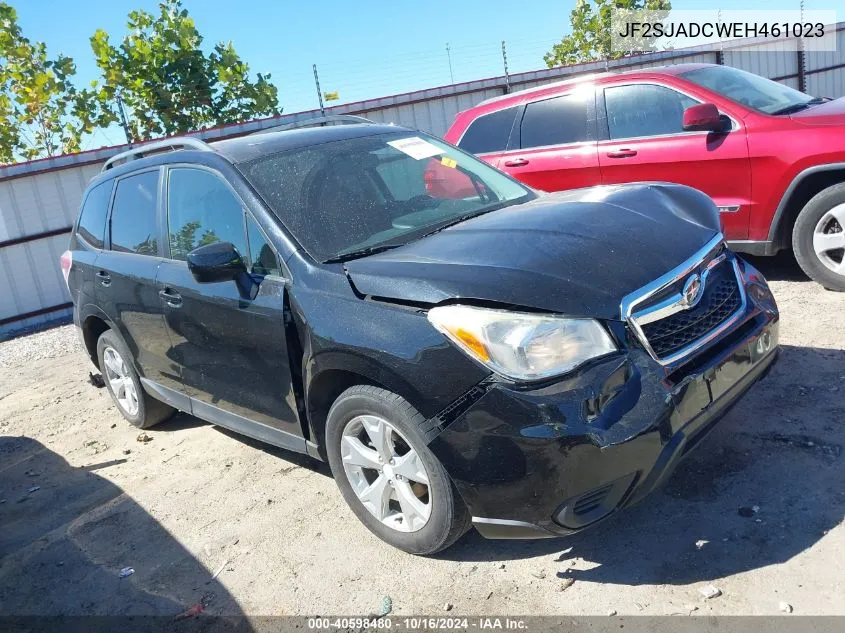 2014 Subaru Forester 2.5I Premium VIN: JF2SJADCWEH461023 Lot: 40598480