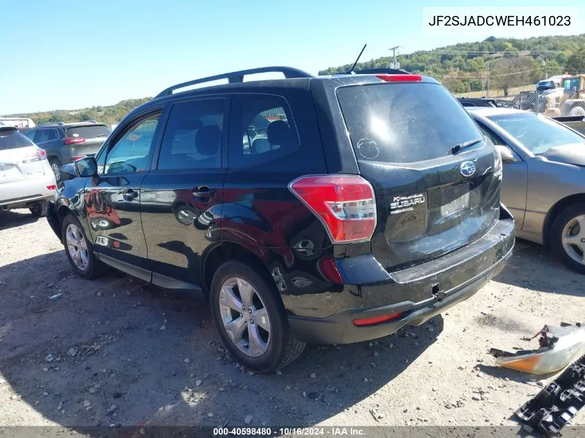 2014 Subaru Forester 2.5I Premium VIN: JF2SJADCWEH461023 Lot: 40598480