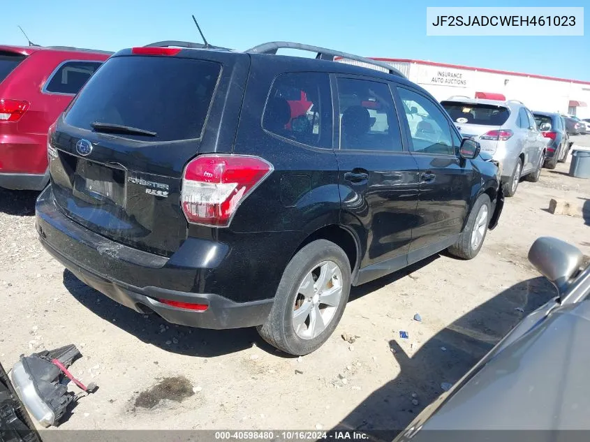 2014 Subaru Forester 2.5I Premium VIN: JF2SJADCWEH461023 Lot: 40598480