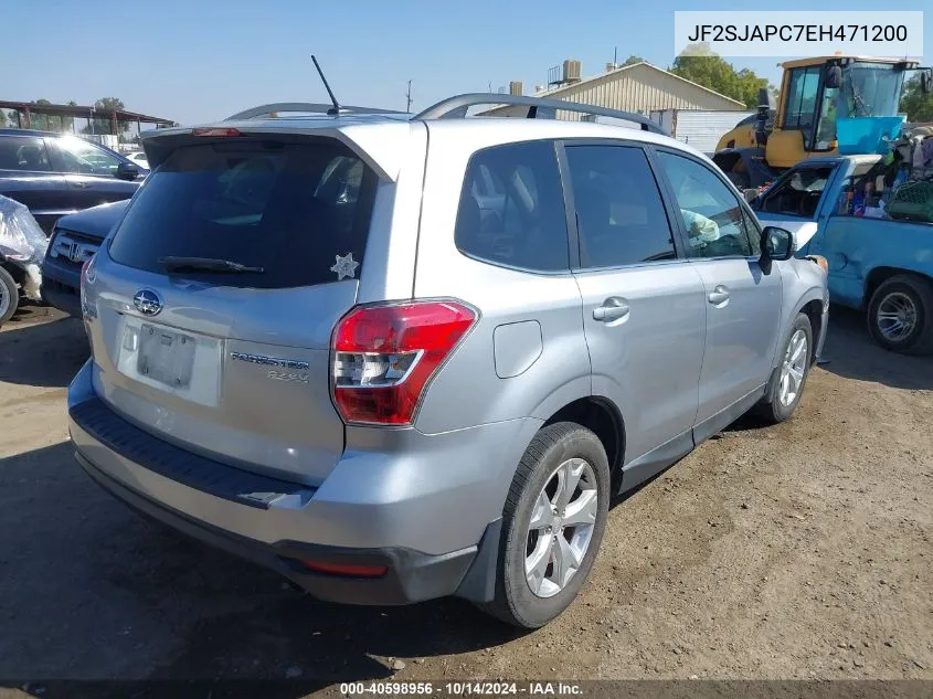 JF2SJAPC7EH471200 2014 Subaru Forester 2.5I Touring