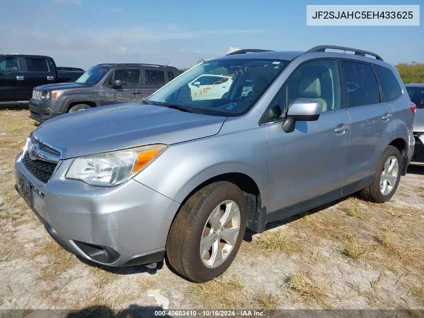 2014 Subaru Forester 2.5I Limited VIN: JF2SJAHC5EH433625 Lot: 40603410