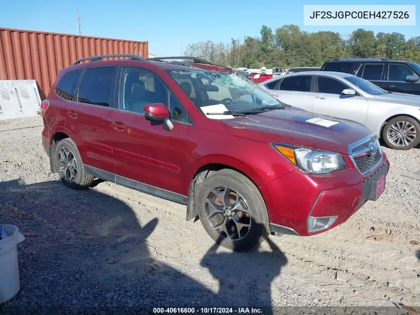 2014 Subaru Forester 2.0Xt Touring VIN: JF2SJGPC0EH427526 Lot: 40616600