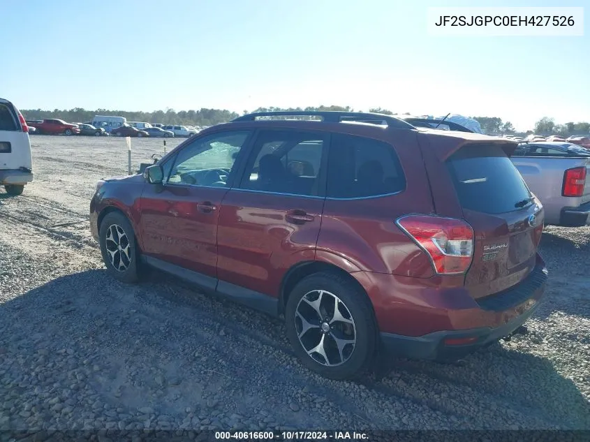 2014 Subaru Forester 2.0Xt Touring VIN: JF2SJGPC0EH427526 Lot: 40616600