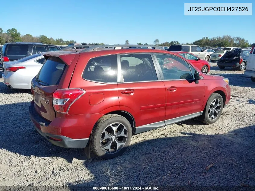 2014 Subaru Forester 2.0Xt Touring VIN: JF2SJGPC0EH427526 Lot: 40616600