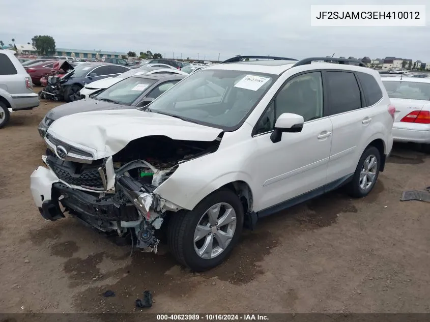 2014 Subaru Forester 2.5I Touring VIN: JF2SJAMC3EH410012 Lot: 40623989