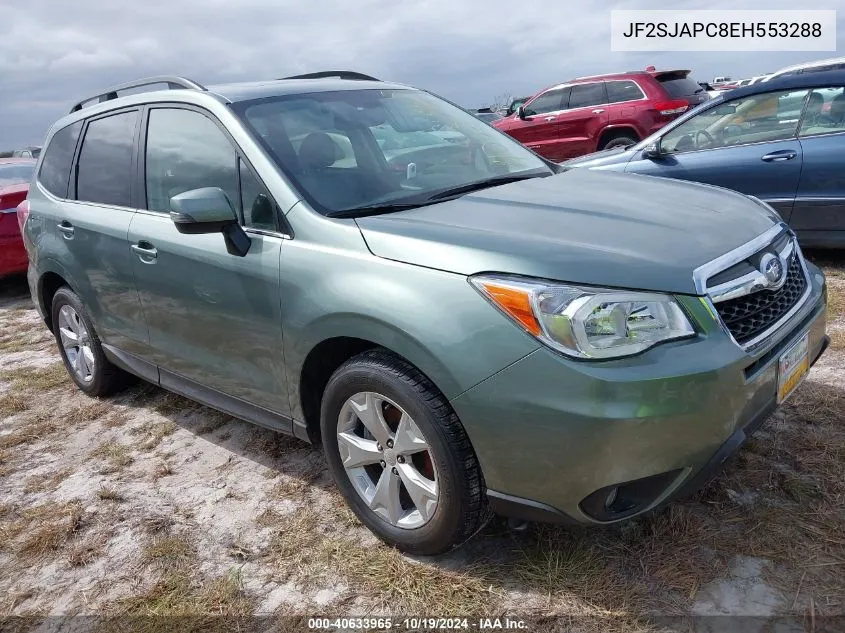 2014 Subaru Forester 2.5I Touring VIN: JF2SJAPC8EH553288 Lot: 40633965