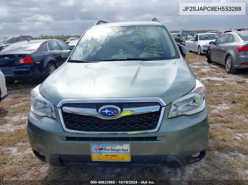 2014 Subaru Forester 2.5I Touring VIN: JF2SJAPC8EH553288 Lot: 40633965