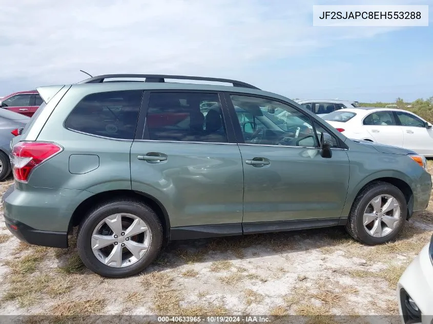 2014 Subaru Forester 2.5I Touring VIN: JF2SJAPC8EH553288 Lot: 40633965