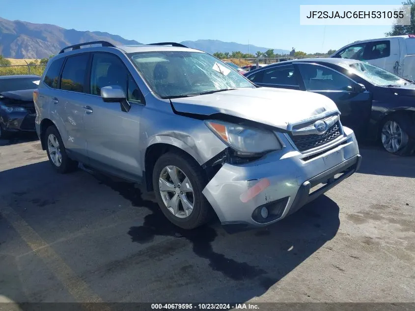 2014 Subaru Forester 2.5I Limited VIN: JF2SJAJC6EH531055 Lot: 40679595