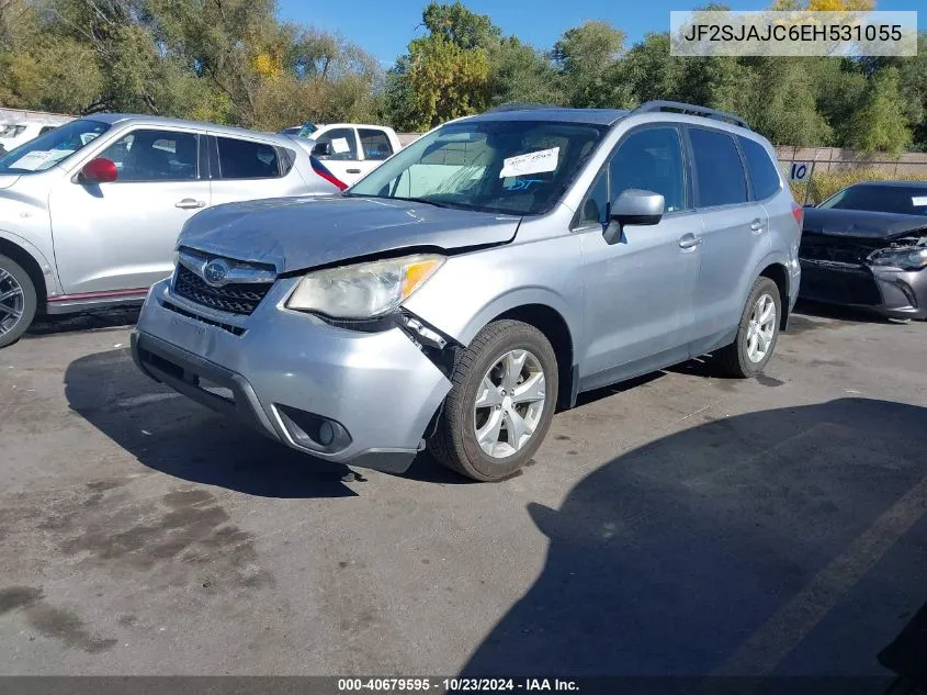 2014 Subaru Forester 2.5I Limited VIN: JF2SJAJC6EH531055 Lot: 40679595