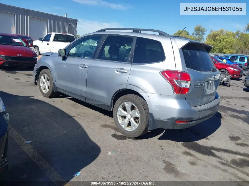 2014 Subaru Forester 2.5I Limited VIN: JF2SJAJC6EH531055 Lot: 40679595