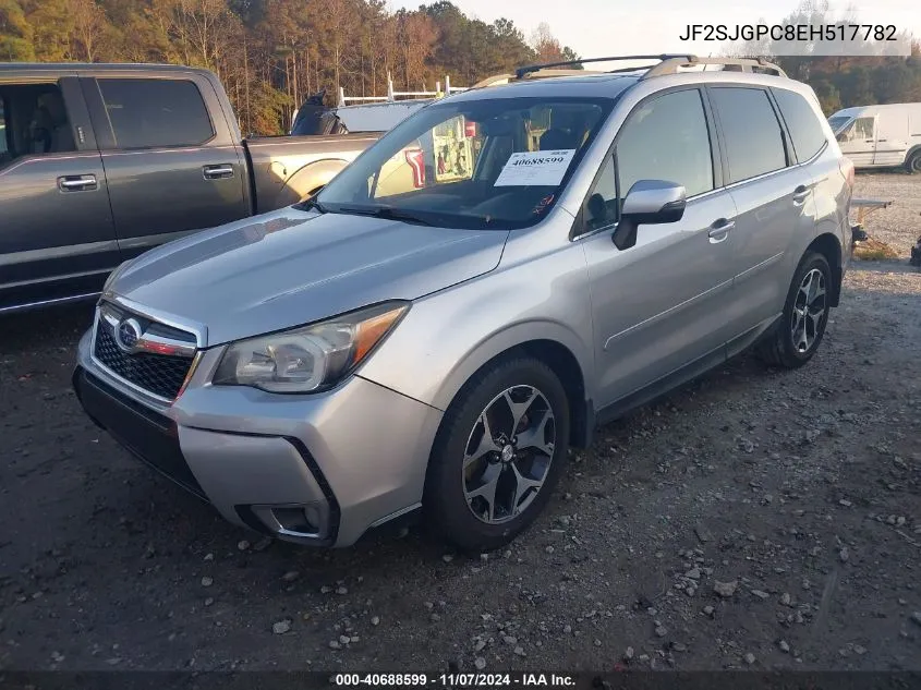 2014 Subaru Forester 2.0Xt Touring VIN: JF2SJGPC8EH517782 Lot: 40688599