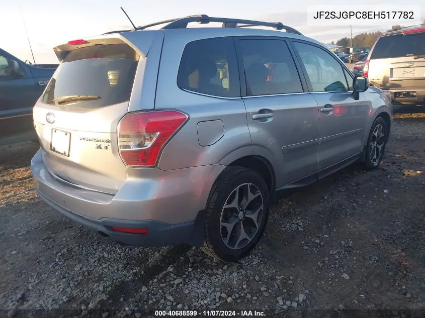 2014 Subaru Forester 2.0Xt Touring VIN: JF2SJGPC8EH517782 Lot: 40688599