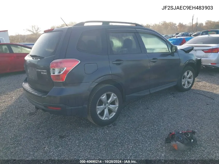 2014 Subaru Forester 2.5I Premium VIN: JF2SJAEC9EH483903 Lot: 40690214