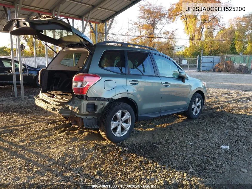 2014 Subaru Forester 2.5I Premium VIN: JF2SJADC9EH525200 Lot: 40691633