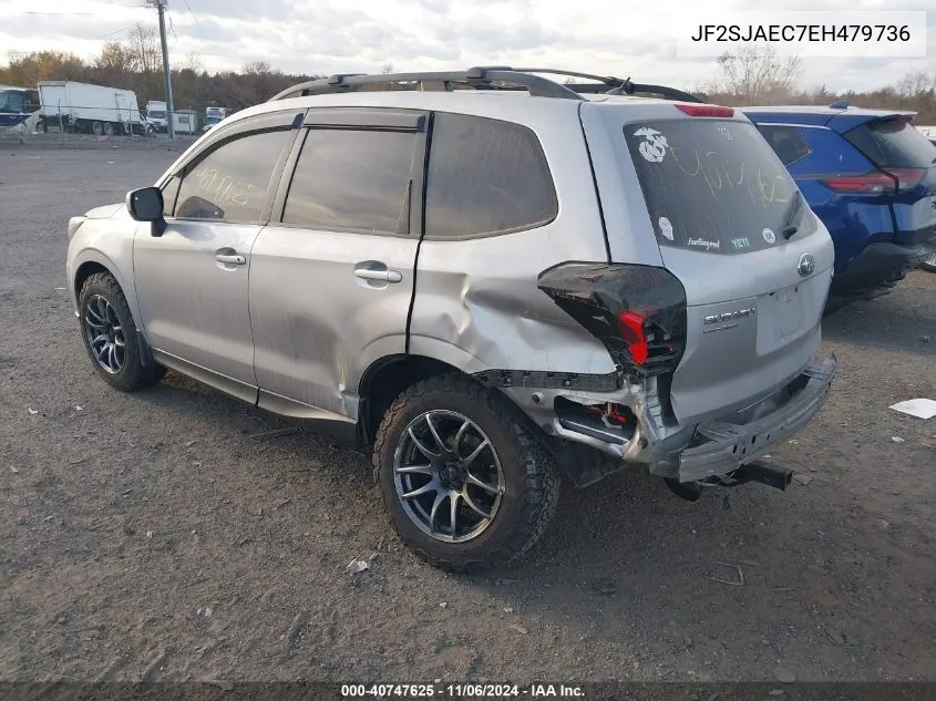 2014 Subaru Forester 2.5I Premium VIN: JF2SJAEC7EH479736 Lot: 40747625