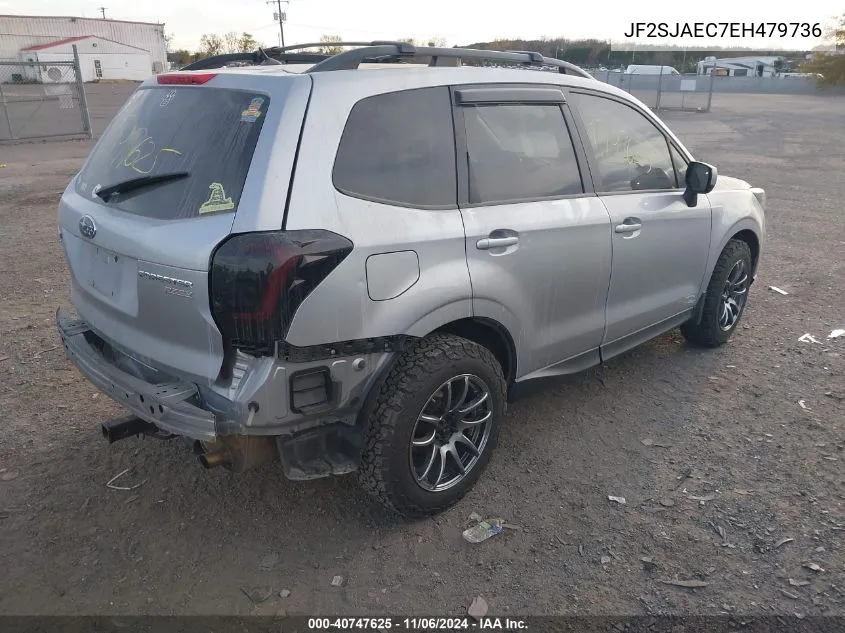 2014 Subaru Forester 2.5I Premium VIN: JF2SJAEC7EH479736 Lot: 40747625