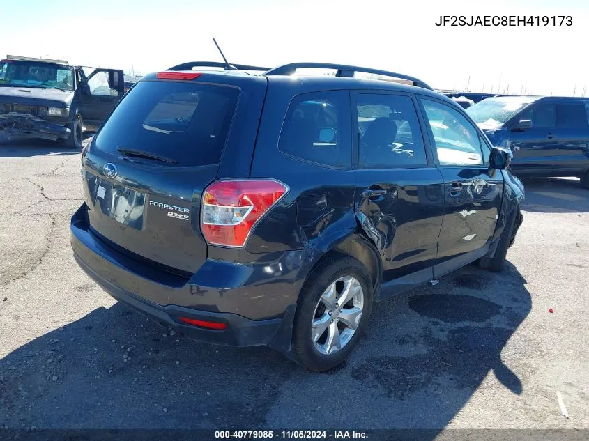 2014 Subaru Forester 2.5I Premium VIN: JF2SJAEC8EH419173 Lot: 40779085