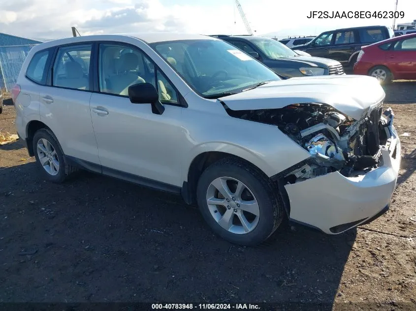 2014 Subaru Forester 2.5I VIN: JF2SJAAC8EG462309 Lot: 40783948