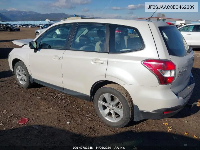 2014 Subaru Forester 2.5I VIN: JF2SJAAC8EG462309 Lot: 40783948