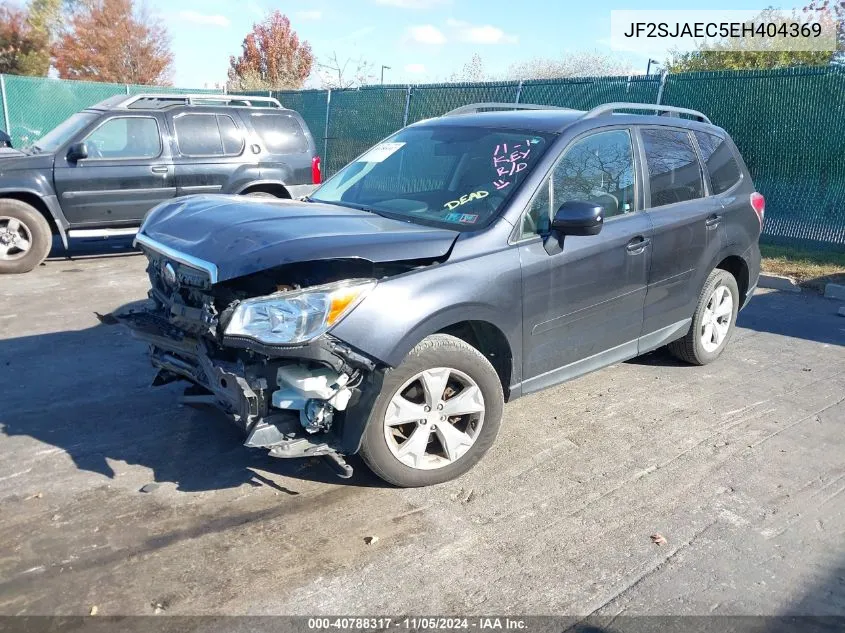 2014 Subaru Forester 2.5I Premium VIN: JF2SJAEC5EH404369 Lot: 40788317