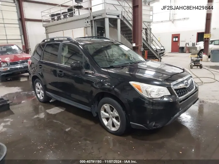 2014 Subaru Forester 2.5I Limited VIN: JF2SJAHC8EH429844 Lot: 40791193