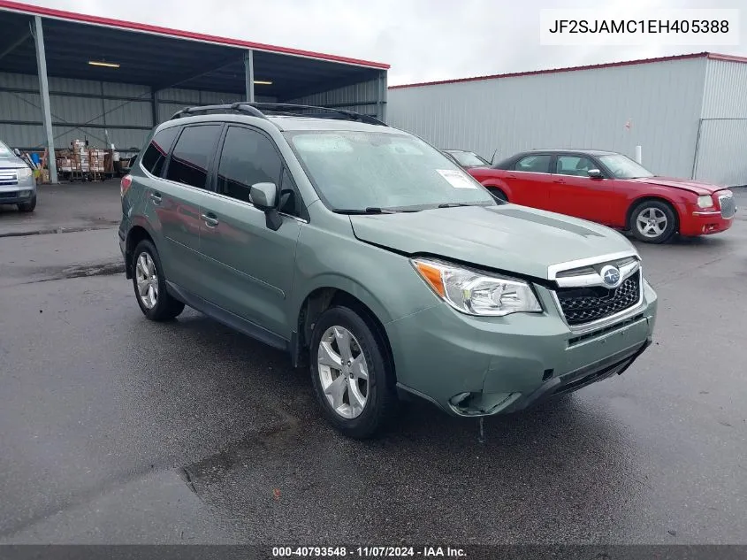 2014 Subaru Forester 2.5I Touring VIN: JF2SJAMC1EH405388 Lot: 40793548