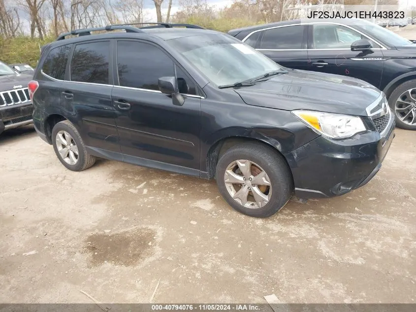 2014 Subaru Forester 2.5I Limited VIN: JF2SJAJC1EH443823 Lot: 40794076