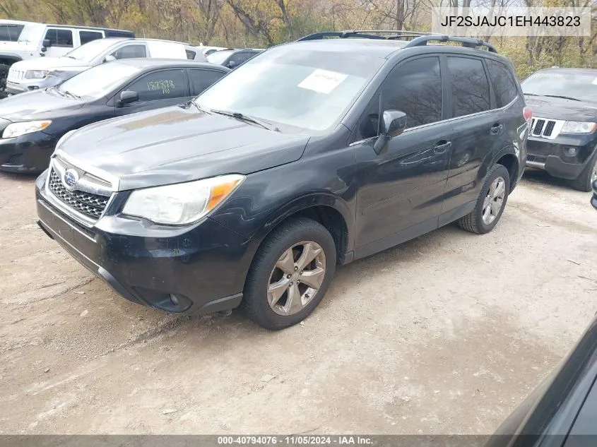 2014 Subaru Forester 2.5I Limited VIN: JF2SJAJC1EH443823 Lot: 40794076