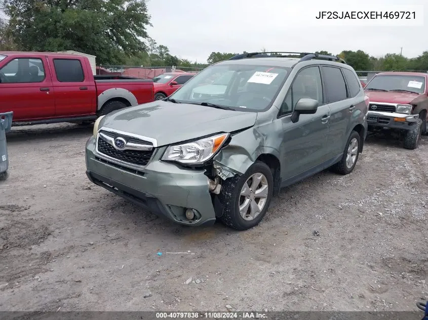 2014 Subaru Forester 2.5I Premium VIN: JF2SJAECXEH469721 Lot: 40797838