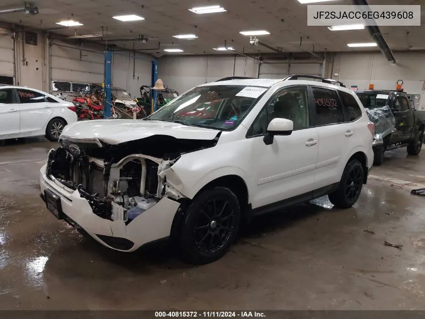 2014 Subaru Forester 2.5I Premium VIN: JF2SJACC6EG439608 Lot: 40815372