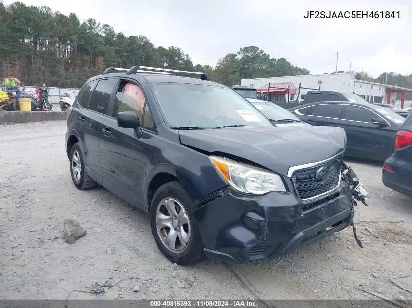 2014 Subaru Forester 2.5I VIN: JF2SJAAC5EH461841 Lot: 40816393