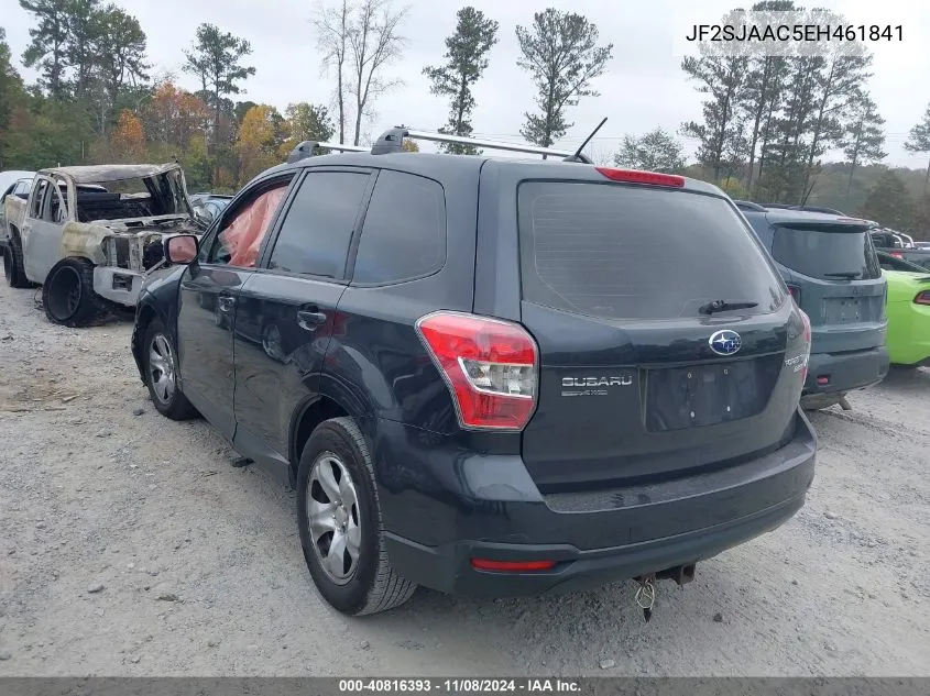 2014 Subaru Forester 2.5I VIN: JF2SJAAC5EH461841 Lot: 40816393