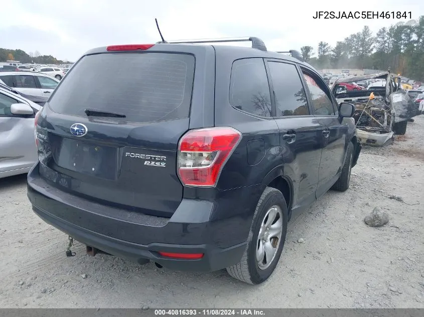 2014 Subaru Forester 2.5I VIN: JF2SJAAC5EH461841 Lot: 40816393