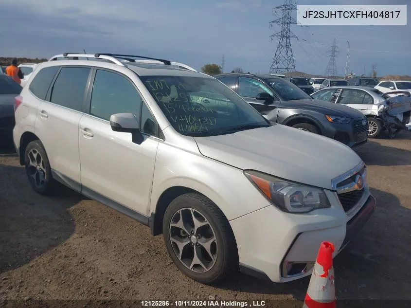 2015 Subaru Forester VIN: JF2SJHTCXFH404817 Lot: 12125286