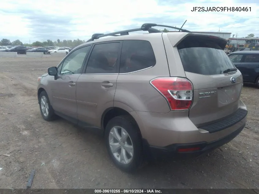 JF2SJARC9FH840461 2015 Subaru Forester 2.5I Limited