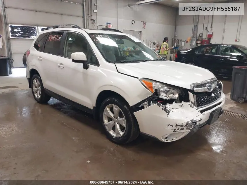 2015 Subaru Forester 2.5I Premium VIN: JF2SJADC9FH556187 Lot: 39645757