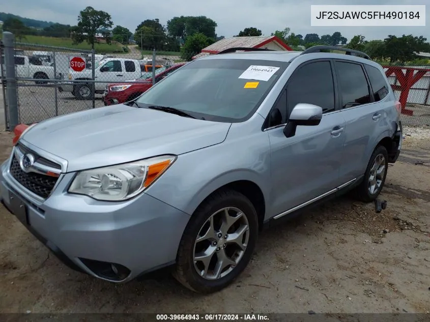 JF2SJAWC5FH490184 2015 Subaru Forester 2.5I Touring