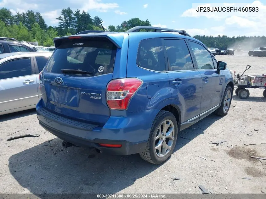 2015 Subaru Forester 2.5I Touring VIN: JF2SJAUC8FH460583 Lot: 39711388